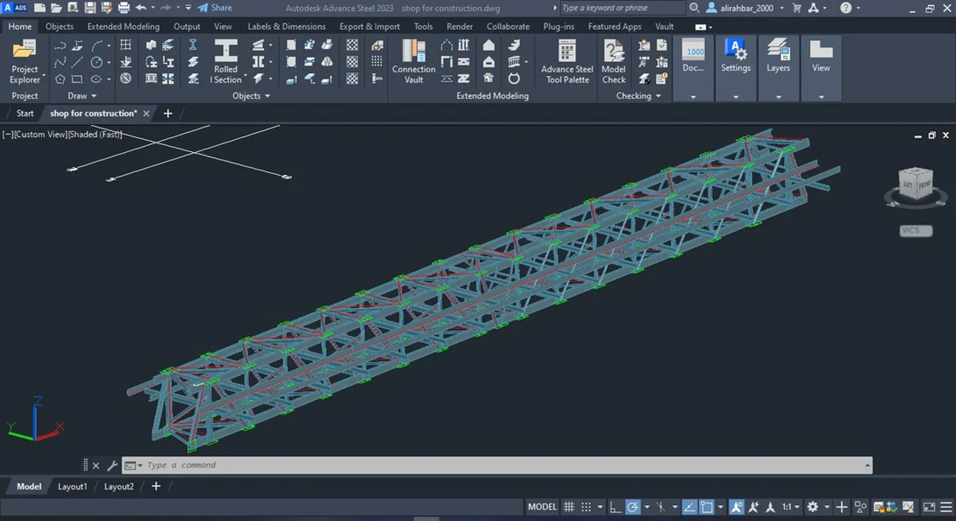 Revit → Advance Steel