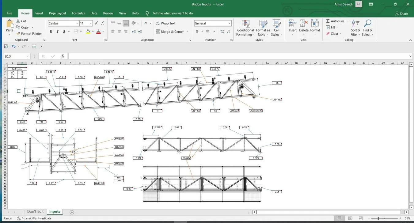 Conveyor Structure Generator — supporting view