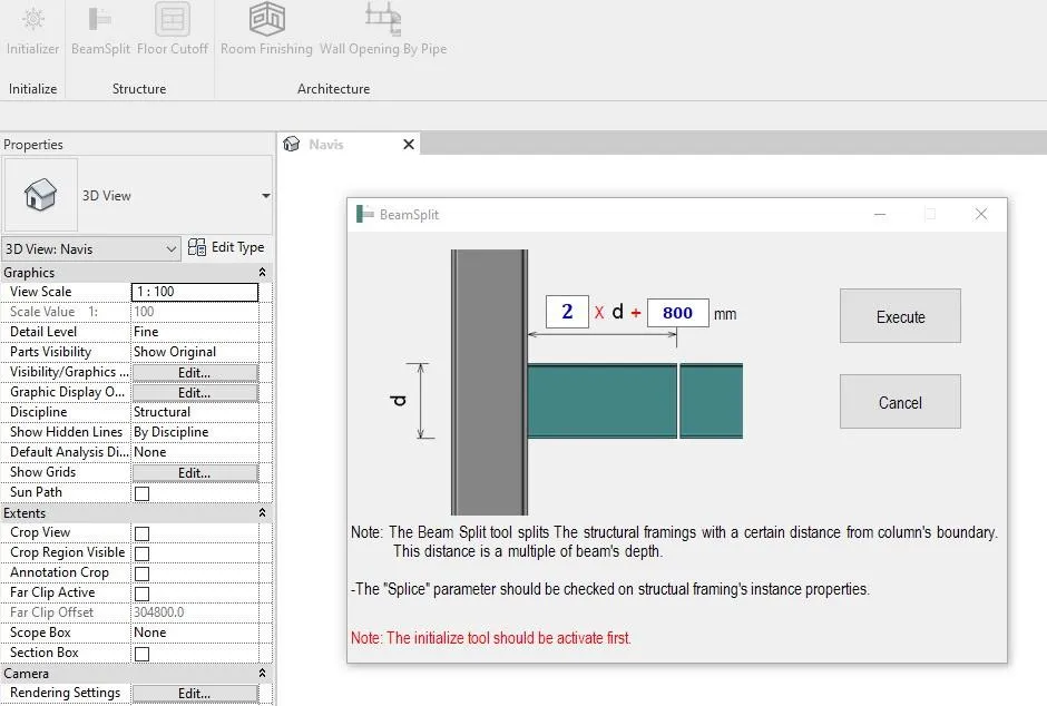 SharpLab — Multi-Tool Revit Plugin — supporting view