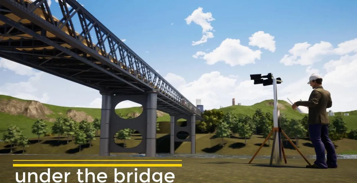 Steel Bridge — Australia — supporting view