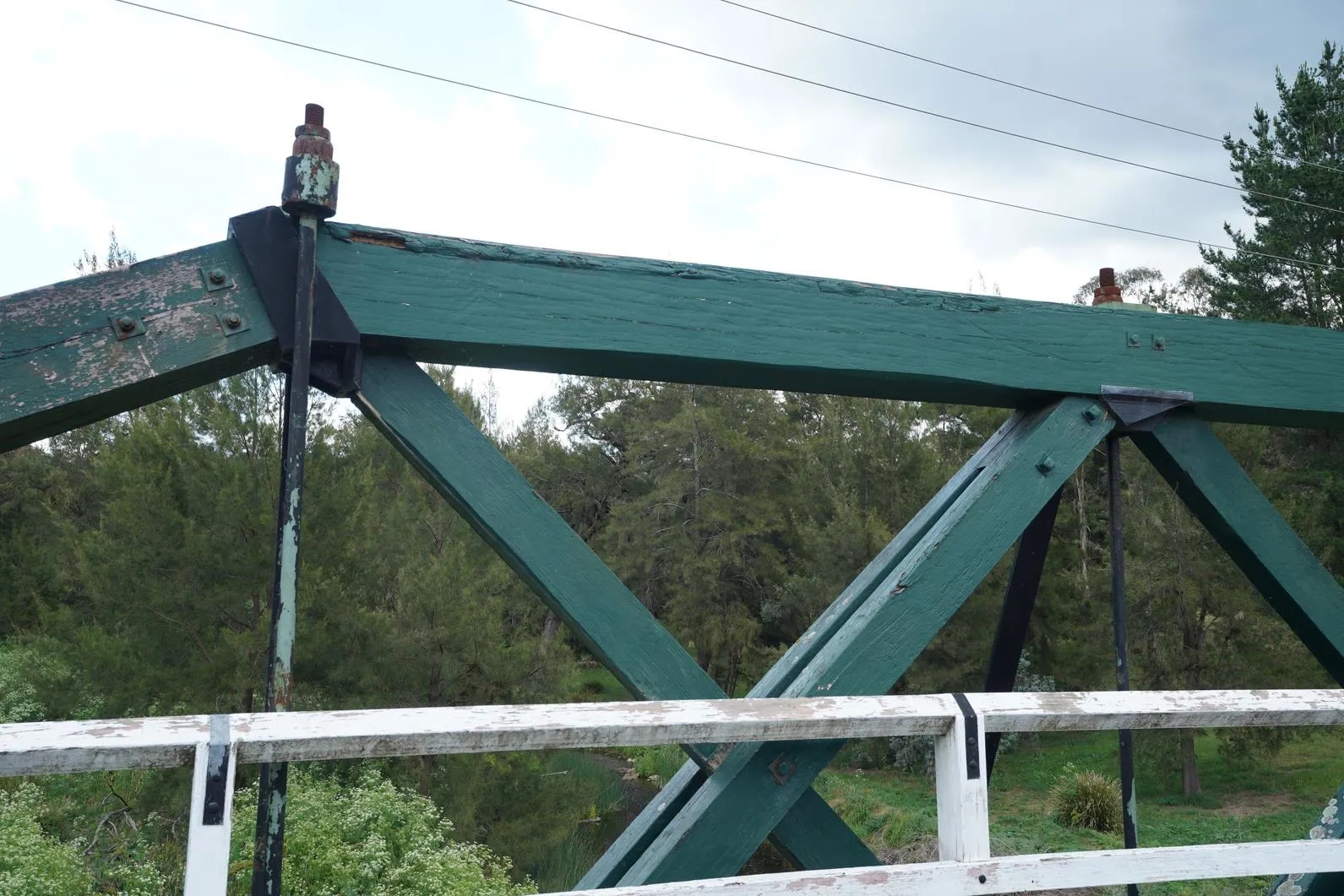 Wooden Bridge — Australia — supporting view