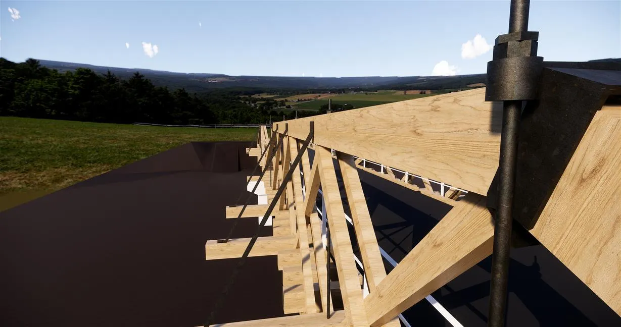 Wooden Bridge — Australia — supporting view